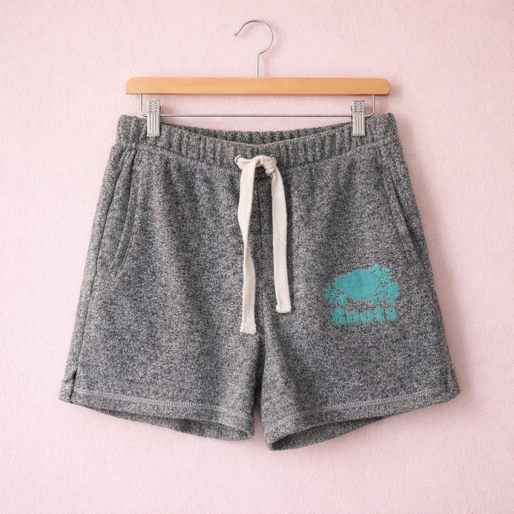 Authentic Roots Salt And Pepper Grey Sweatpants Short Medium